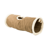 Jouet pour Chat Find Me Cat Tunnel 66cm - Marron/Gris/Tan